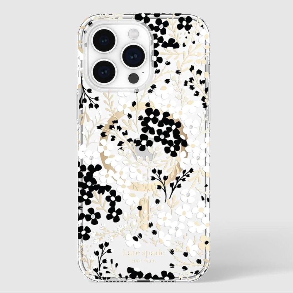 NIB♠️Kate Spade ♠️ iPhone 14 Pro Max or 15/14/13 Floral Design MagSafe Case